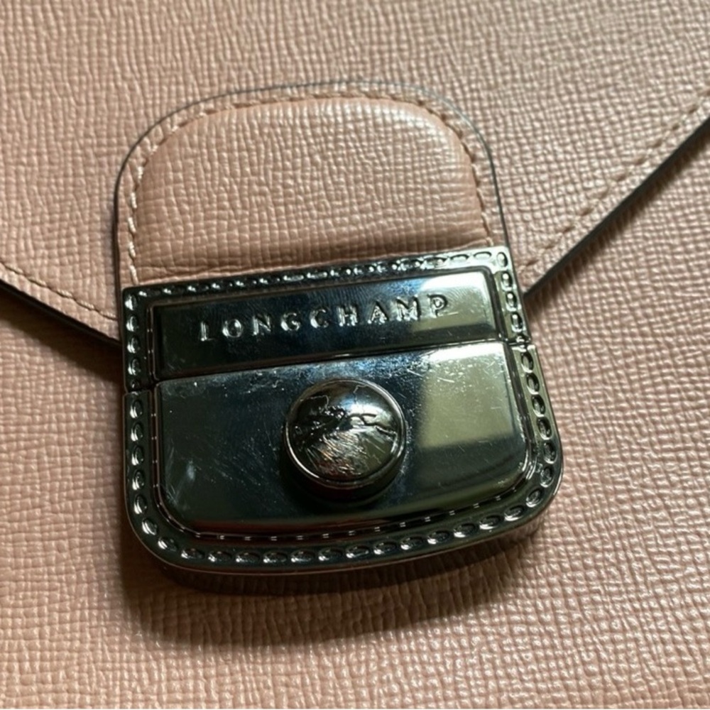 Like New! Longchamp Pink Crossbody Bag - Picture 4 of 6